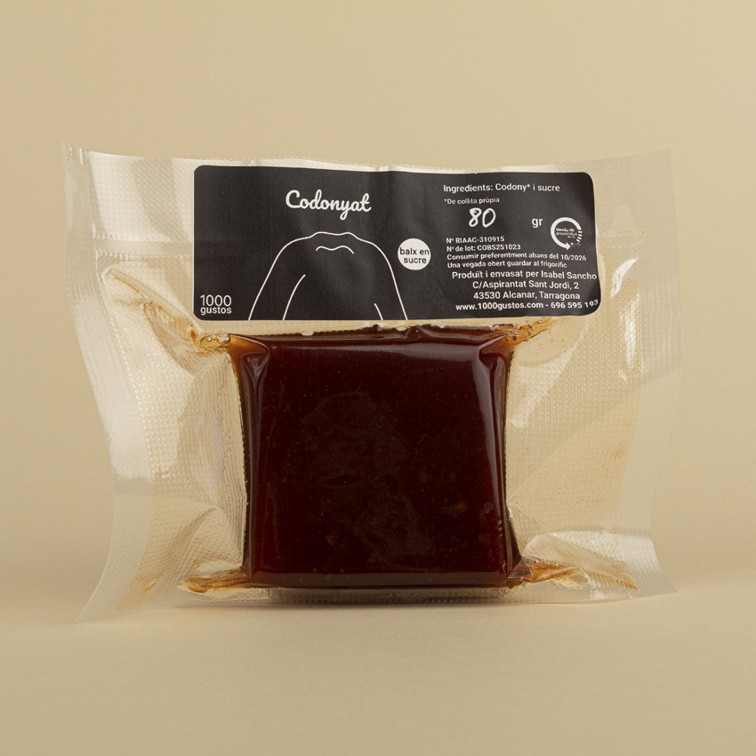 Codonyat Baix en Sucre